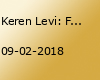 Keren Levi: Footnotes (For Crippled Symmetry)