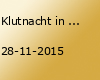 Klutnacht in Eggeloge Samstag 28. Nov.