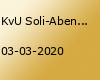 KvU Soli-Abend