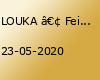 LOUKA • Feine Gesellschaft Live 2020 • Berlin • Musik & Frieden