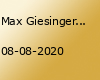 Max Giesinger // Die Reise Open Air // Hamburg