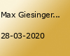 Max Giesinger // Osnabrück
