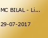 MC BILAL - Live on Stage x 29.07. x Prisma Bottrop