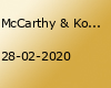 McCarthy & Koch: Acoustic Rock & Pop - Hot Jazz Club Münster