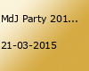 MdJ Party 2015
