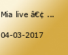 Mia live • Sa 04.03. Geiselwind
