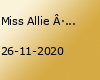 Miss Allie · Essen - wird verlegt!