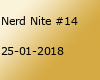 Nerd Nite #14