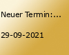 Neuer Termin: Michael Schulte in Hannover