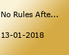 No Rules Aftershow Party