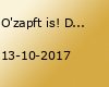 O'zapft is! Das Oktoberfestwochenende!