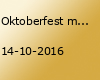 Oktoberfest mit den Twincats und dem DJ von der Alm