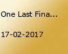 One Last Finanzkris