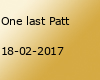 One last Patt