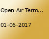 Open Air Termine Berlin 01.04 - 18.09