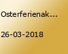 Osterferienaktion: Ab geht die Reise!