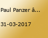 Paul Panzer • Rostock • Stadthalle