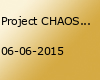 Project CHAOS PARTY –  BRINGT EURE EIGENEN GETRÄNKE MIT ZUR PARTY!