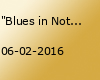 "Blues in Nottuln" präsentiert die Tommy Schneller Band