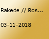 Rakede // Rostock (verschoben)