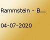 Rammstein - Berlin (Europe Stadium Tour 2020) – SOLD OUT!