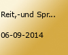 Reit,-und Springturnier RSG Weiden i.Opf.