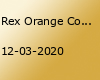 Rex Orange County 2020 | Berlin