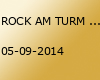 ROCK AM TURM - SPECIAL - 2014 - WARM UP - FREITAGo