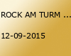 ROCK AM TURM - Umsonst & Draußen - 2015