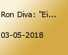 Ron Diva: "Ein Abend mit Liedern", Berlin-Pankow, Zimmer 16