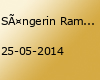 Sängerin Ramona Flohr gibt Konzert in Aurich-Oldendorf.