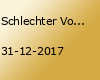 Schlechter Vorsatz NYE 17