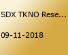 SDX TKNO Research # für Newcomer