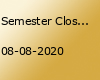 Semester Closing 2020 | Mainz