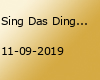 Sing Das Ding!
