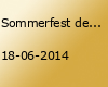 Sommerfest der Sportwissenschaft 2014