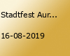 Stadtfest Aurich 2019