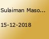 Sulaiman Masomi Solo "Keine Angst, ich kann Deutsch"