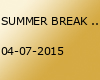 SUMMER BREAK +++ DIE XXL-SCHAUMPARTY +++ in der FLENS-ARENA +++ powered by FLENSBURG TANZT +++ Einlass: ab 18 Jahren