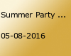 Summer Party zur Bodenmaiser Shopping Nacht - Discothek Platzl Bodenmais