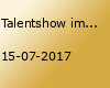 Talentshow im Diskopavillion