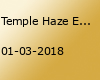 Temple Haze EP Release Show "AnOtherSide"