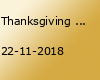 Thanksgiving 2018 - Truthahn-Buffet