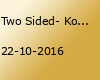 Two Sided- Konzert