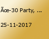 Ü-30 Party, 25.November, StadtHalle Rostock
