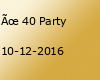 Ü 40 Party