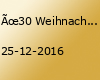 Ü30 Weihnachtsspezial