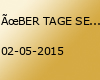 ÜBER TAGE SEASON OPENING 2015