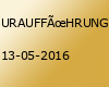 URAUFFÜHRUNG: Alles und Nichts