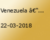 Venezuela – Revolution am Abgrund